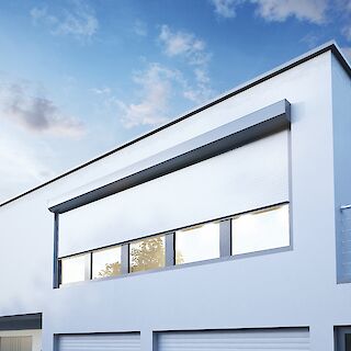 Neubau Rollladen Vorsatzelement